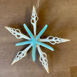 Sandollar Shell Star Ornament