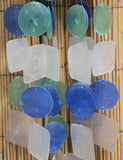 Capiz Geometric Windchime