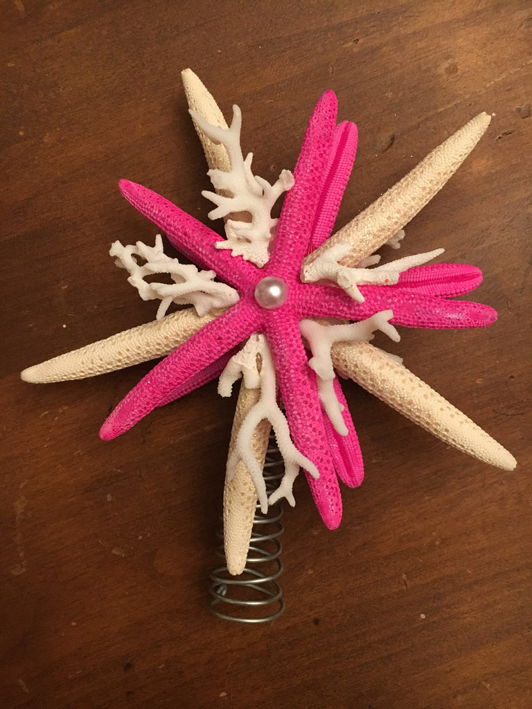 Pink Sea Star Tree Top