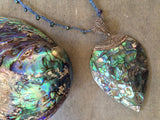 Peacock Abalone Necklace