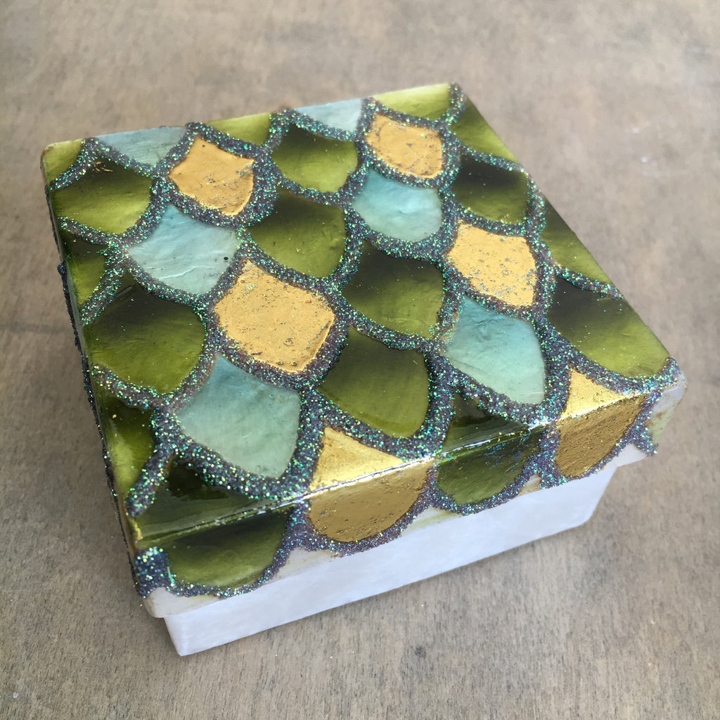 Mermaid Scales Treasure Box
