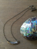 Abalone Piece Necklace