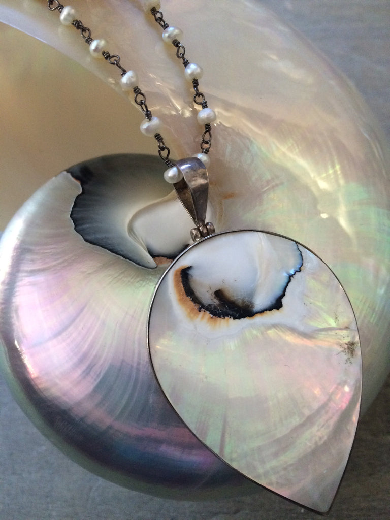 Eye of Nautilus Necklace