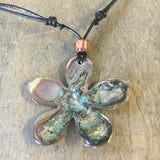 Abalone Flower Necklace