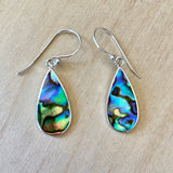 Abalone Simple Shape Earrings