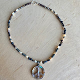 Abalone Peace Necklace