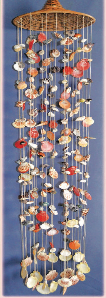 Long Seashell Hat Chime