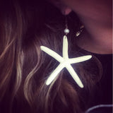 Real Starfish Earrings