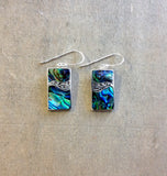 Abalone Wave Earrings