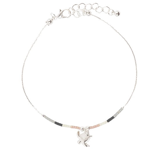 Dainty Colorful Turtle Anklet