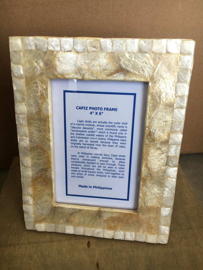 Mosaic Capiz Frame