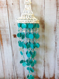Capiz Shell Mirror Windchime