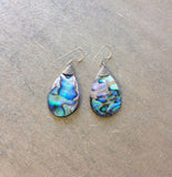 Abalone Tear Drop Earrings