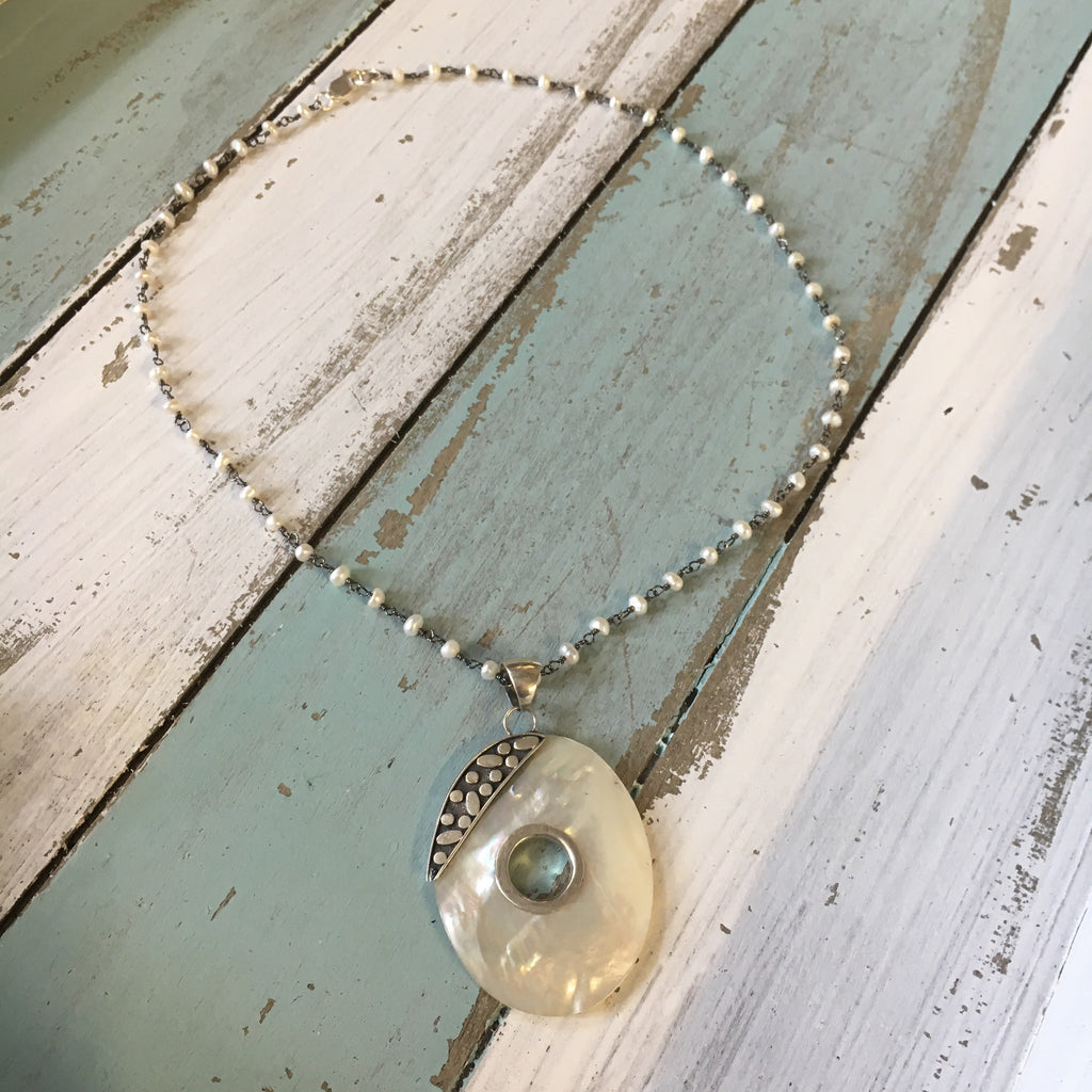 MOP Shell Necklace