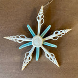 Sandollar Shell Star Ornament