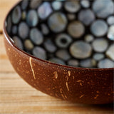 Mother-of-Pearl Coconut Bowl