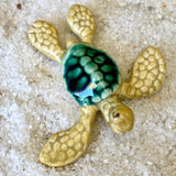 Raku Pottery Mini Turtles
