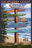 Destination Sign Coaster