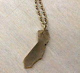California State Pendant Necklace