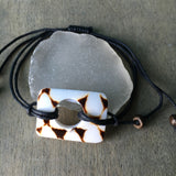 Geometric Summer Shell Bracelets