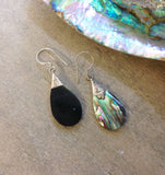 Abalone Tear Drop Earrings