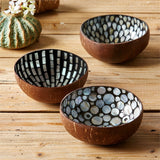 Mother-of-Pearl Coconut Bowl