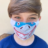 Ocean Characters Child Face Mask