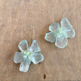 Jeweled Glass Flower Ornament