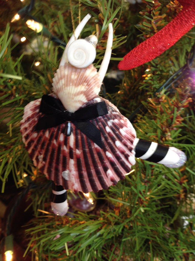 Seashell Ballerina Ornament
