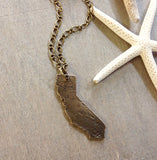 California State Pendant Necklace