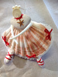 Seashell Ballerina Ornament