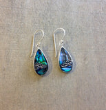 Abalone Wave Earrings