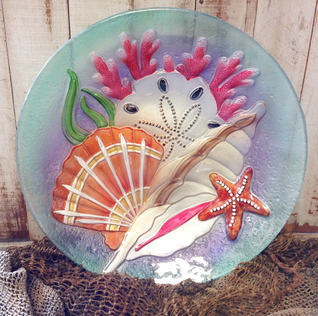 Underwater Seashells Plate