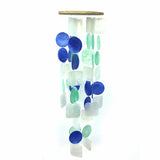 Capiz Geometric Windchime