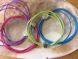 Ocean Charm Hair Tie Bracelet