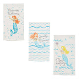 Mermaid Stitched Sequin Towel