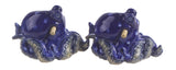 Cobalt Octopus Salt & Pepper Shakers