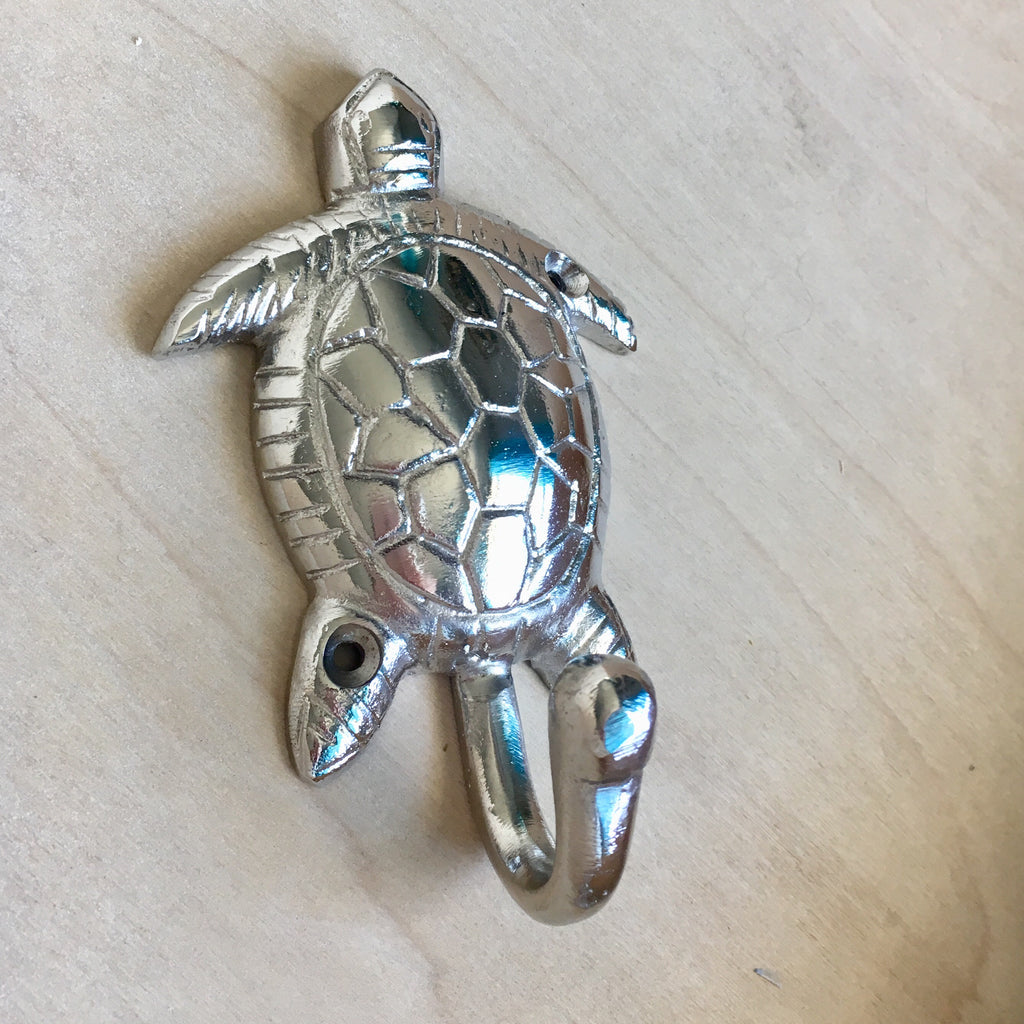 Silver Turtle Hook