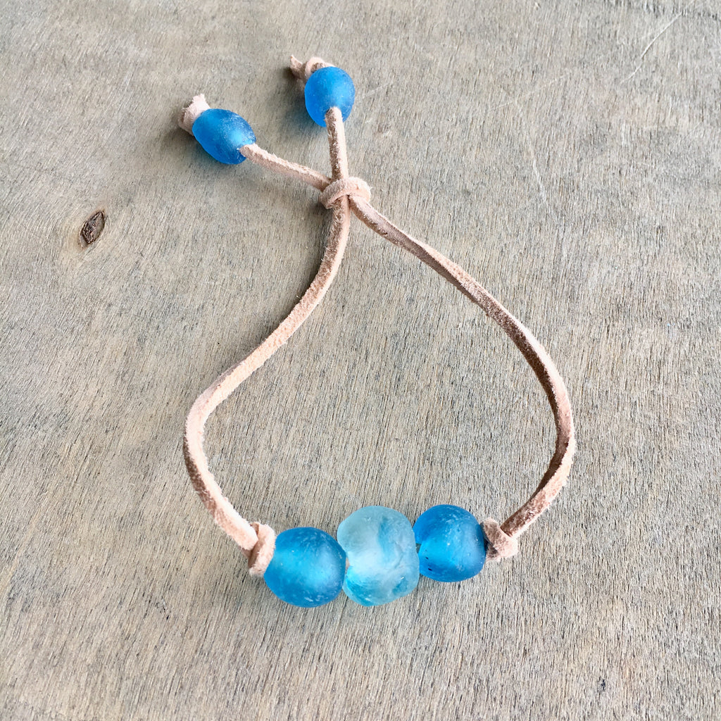 Seaglass Bar Beach Bracelet