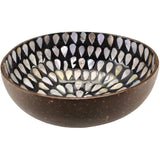 Mother-of-Pearl Coconut Bowl