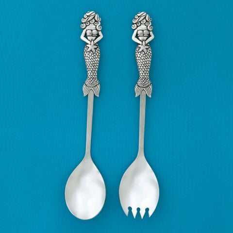 Mermaid Salad Server Set