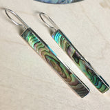Abalone Gem Earrings
