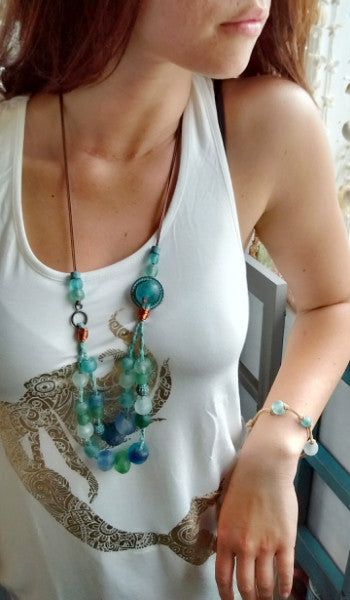 Sea Bead Necklace