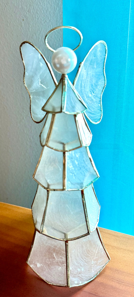 Capiz Golden Pearl Angel