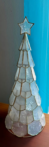 Capiz Wire Christmas Tree
