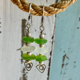 CA Seaglass Swirl Earrings