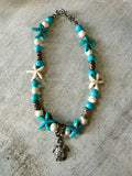 Sea Turtle Charm Double Anklet