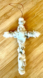 Coral Cross Ornament
