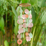 Small Bougainvillea Capiz Windchime