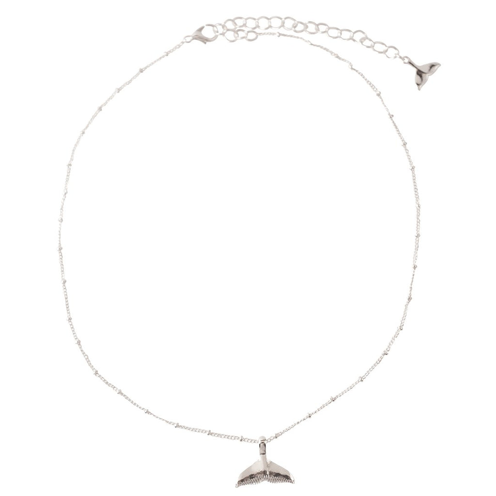 Simple Whale Tail Necklace